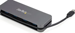 StarTech.com 4 Port USB 3.0 Hub, 4x USB-A, 5Gbps Laptop/Desktop
