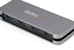 StarTech.com 4 Port USB 3.0 Hub, 4x USB-A, 5Gbps Laptop/Desktop