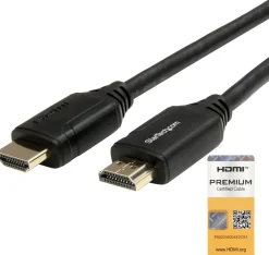 StarTech.com - Premium hög hastighet - HDMI-kabel med Ethernet