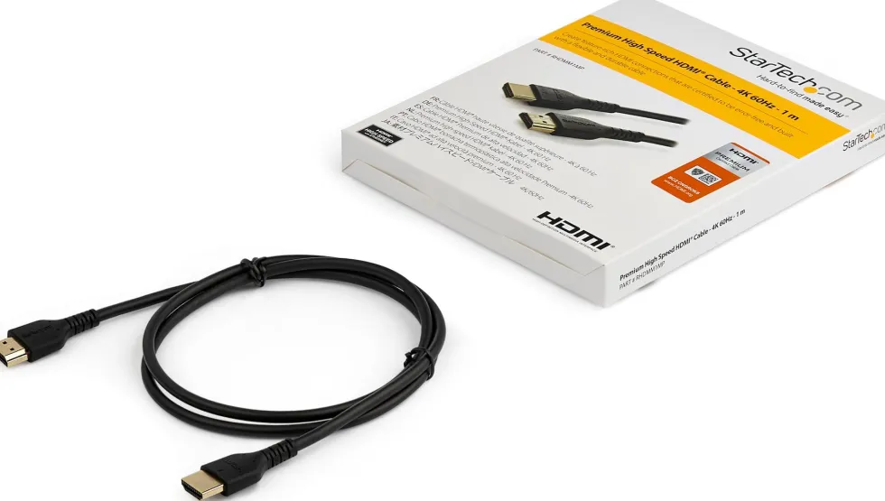 StarTech.com - Premium hög hastighet - HDMI-kabel med Ethernet