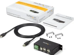 StarTech.com Rackmount USB 2.0 Hub - 4 Port Rugged Industrial