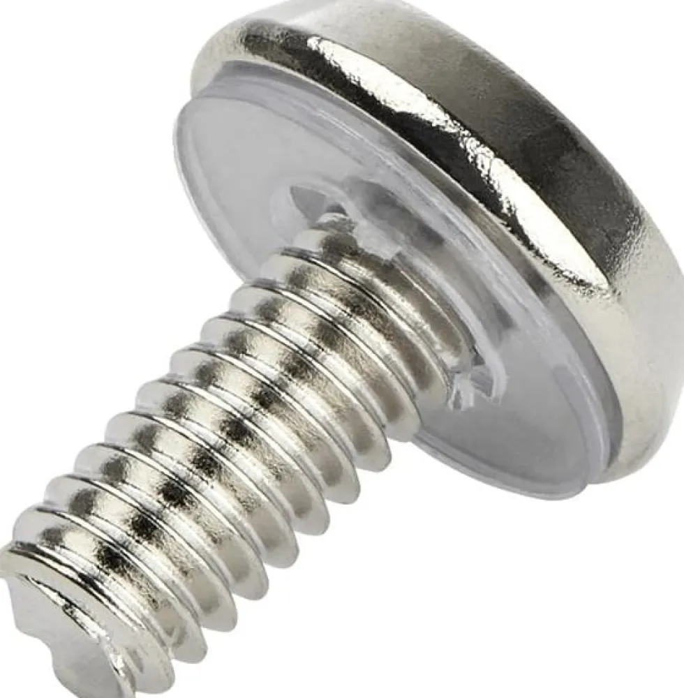 StarTech.com 12-24 Server Rack Screws - 50 pack - Nickel-plated