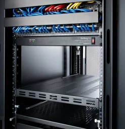 StarTech.com Server Rack Shelf - 1U - Adjustable Mount Depth