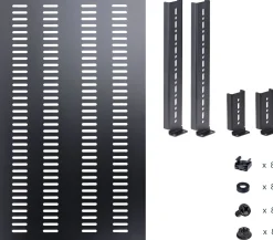 StarTech.com Server Rack Shelf - 1U - Adjustable Mount Depth