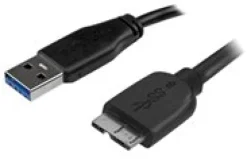 StarTech.com Slim Micro USB 3.0 kabel  3 m - USB-kabel
