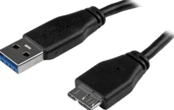 StarTech.com Slim Micro USB 3.0 kabel 3 m - USB-kabel