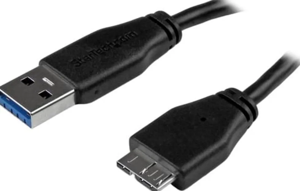 StarTech.com Slim Micro USB 3.0 kabel 3 m - USB-kabel