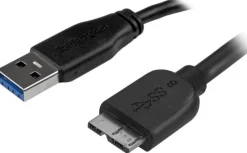StarTech.com Slim Micro USB 3.0 kabel  2 m - USB-kabel