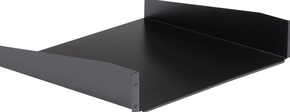 StarTech.com 2U Fixed Server Rack Mount Shelf, 16in Deep Steel