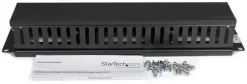 StarTech.com 2U horisontell kanalpanel för kabelhantering med