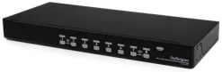 StarTech.com 1U hyllmonterad USB KVM-switch med 8 portar och OSD