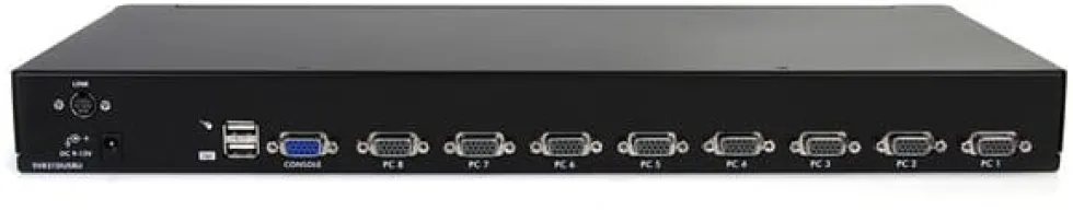 StarTech.com 1U hyllmonterad USB KVM-switch med 8 portar och OSD