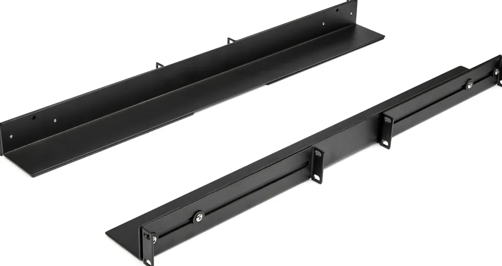 StarTech.com 1U 19 inch Server Rack Rails, 24-36 inch Adjustable