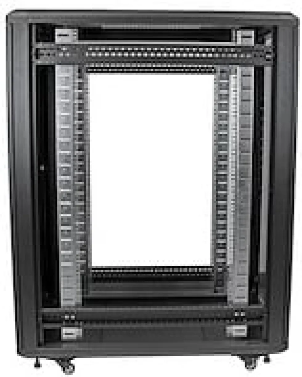 StarTech.com 22U 36" nedmonterbart serverskåp med hjul - Rack