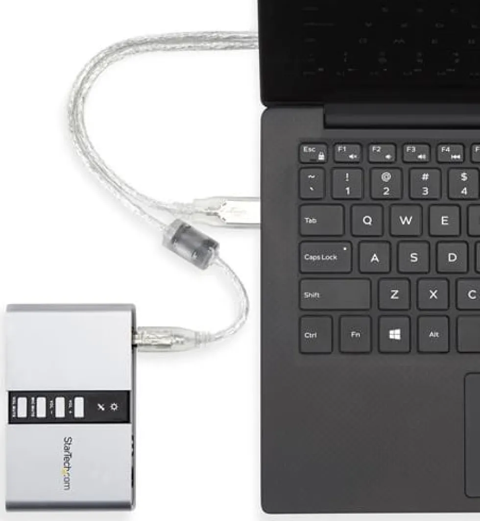 StarTech.com 7.1 USB-audio-adapter externt ljudkort med SPDIF