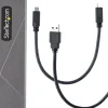 StarTech.com USB-C 10Gbps to M.2 NVMe or M.2 SATA SSD Enclosure,