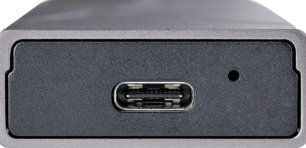 StarTech.com USB-C 10Gbps to M.2 NVMe or M.2 SATA SSD Enclosure,