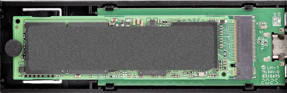 StarTech.com USB-C 10Gbps to M.2 NVMe or M.2 SATA SSD Enclosure,