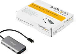 StarTech.com USB C-hubb med 4 portar och 3x USB A och 1x USB C