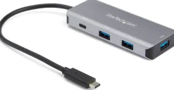 StarTech.com USB C-hubb med 4 portar och 3x USB A och 1x USB C