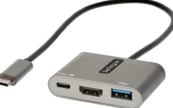 StarTech.com USB C Multiport Adapter, USB-C to HDMI 4K Video,