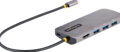 StarTech.com USB C Multiport Adapter, 4K 60Hz HDMI Video, 3-Port