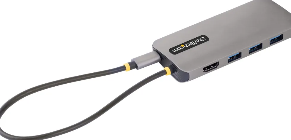 StarTech.com USB C-multiportadapter, 4K 60 Hz HDMI Video,