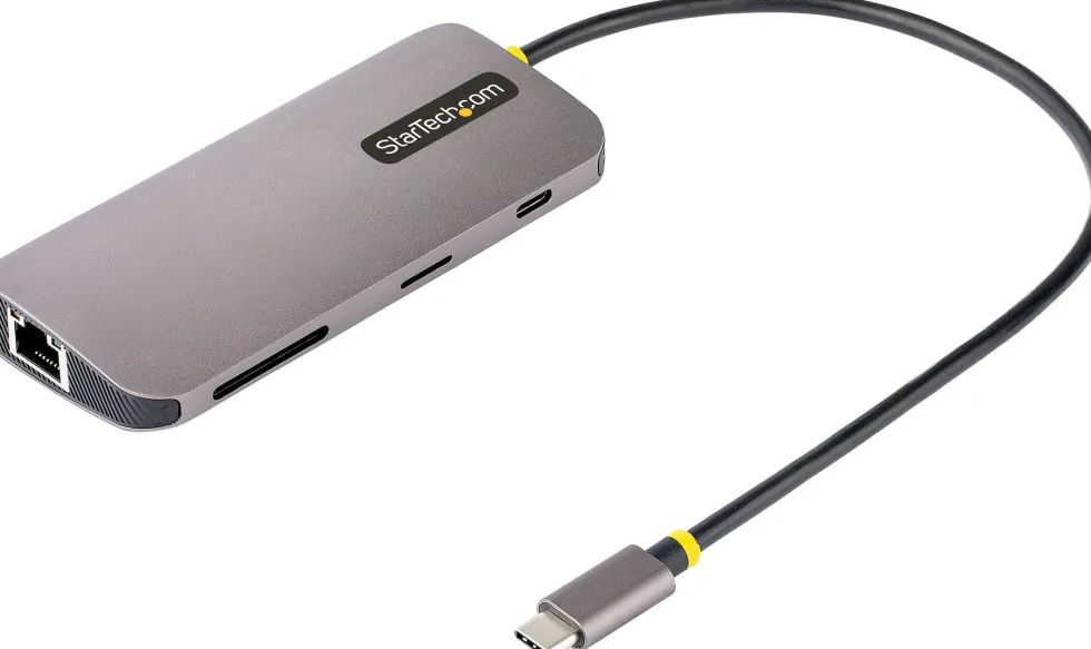 StarTech.com USB C-multiportadapter, 4K 60 Hz HDMI Video,