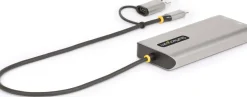 StarTech.com USB-C Multiport Adapter w/Attached USB-C to USB-A