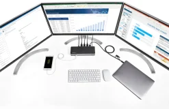 StarTech.com USB-C- och USB-A-dockningsstation - Universal