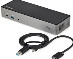 StarTech.com USB-C- och USB-A-dockningsstation - Universal