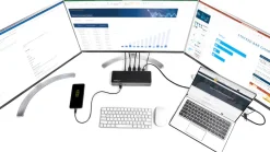 StarTech.com USB-C- och USB-A-dockningsstation - Universal