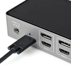 StarTech.com USB-C- och USB-A-dockningsstation - Universal
