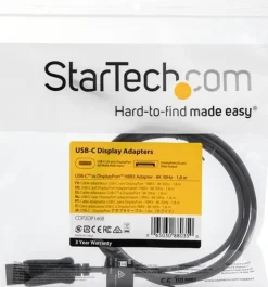 StarTech.com USB C till DisplayPort 1.4-kabel på 1,8 m ?
