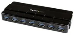 StarTech.com USB 3.0-hubb med 7 portar - stationär - Hubb - 7 x