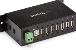 StarTech.com USB 2.0-hubb med 7 portar - Industriell USB-A-hubb