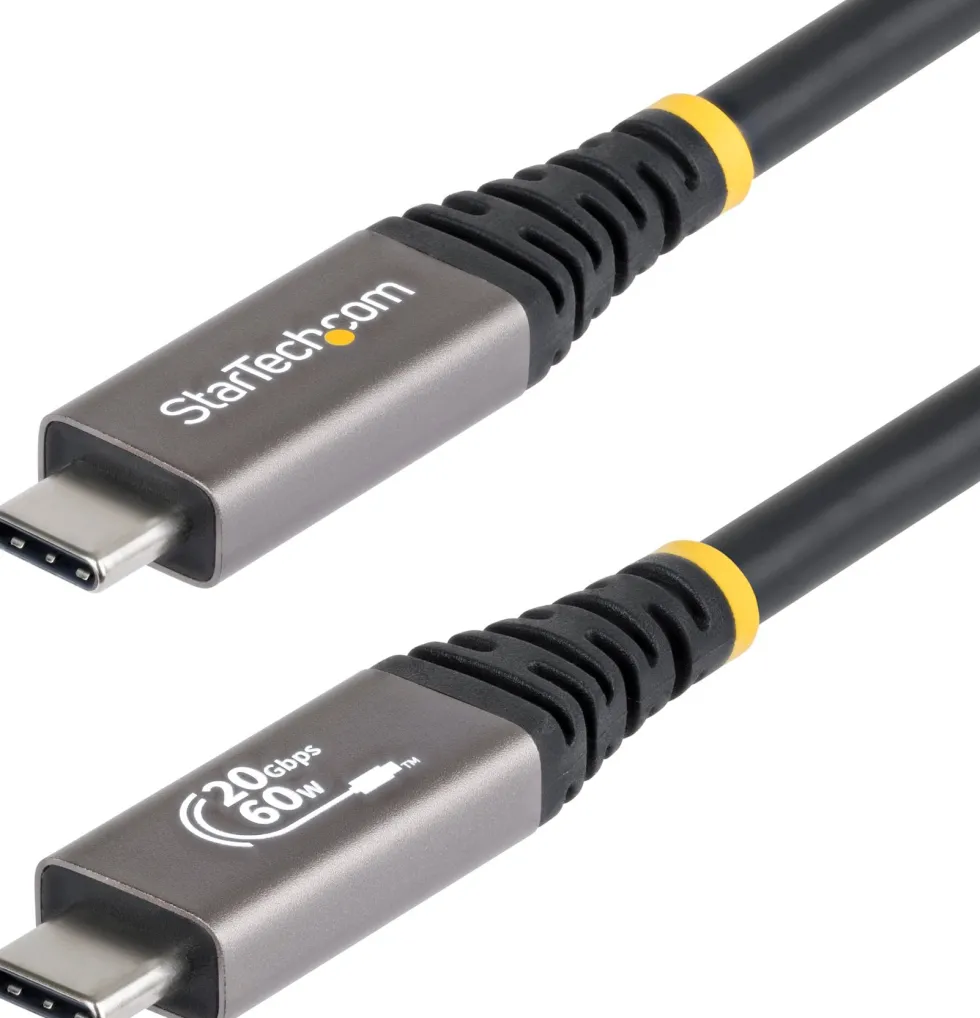 StarTech.com - USB-kabel - USB-C (hane) till USB-C (hane) - USB