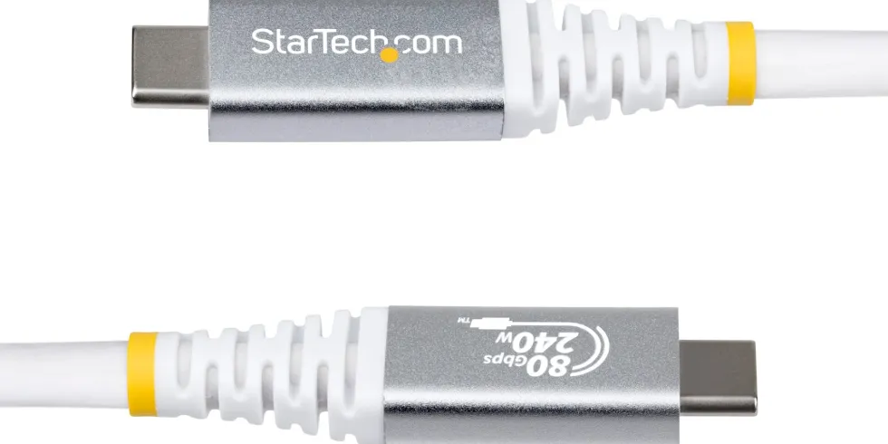 StarTech.com - USB-kabel - USB-C (hane) till USB-C (hane) - USB4