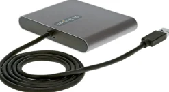 StarTech.com USB 3.0 till 4x HDMI-adapter - Externa video- och