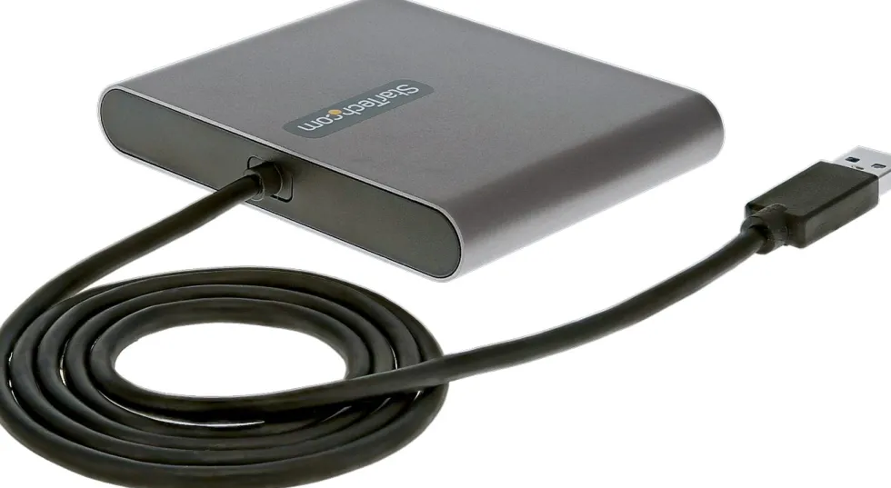 StarTech.com USB 3.0 till 4x HDMI-adapter - Externa video- och