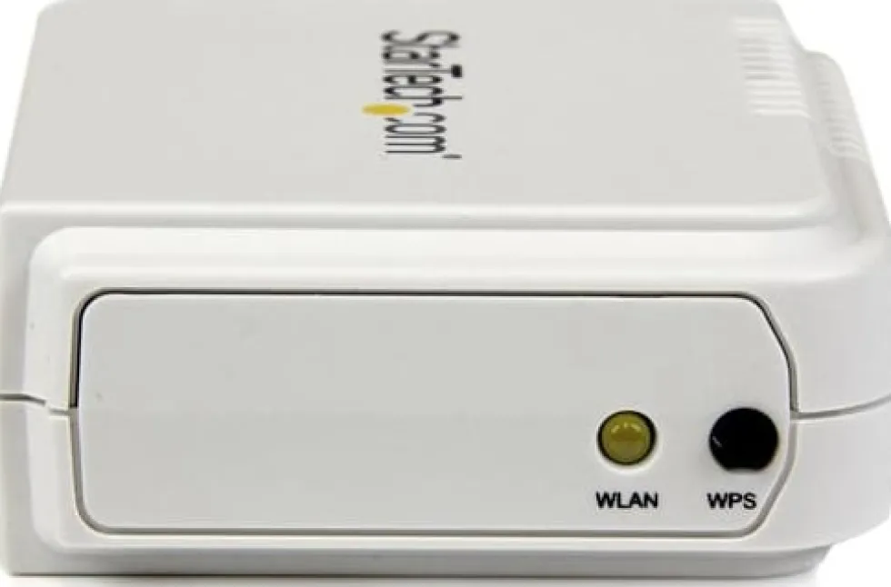 StarTech.com USB Wireless-N-nätverksskrivarserver med en