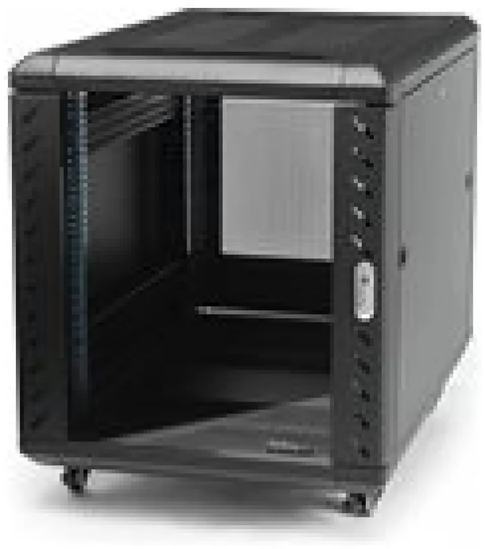 StarTech.com 15U 19" Server Rack Cabinet, 4 Post Adjustable