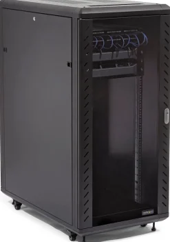 StarTech.com 32U 19" Server Rack Cabinet, Adjustable Depth 6-32