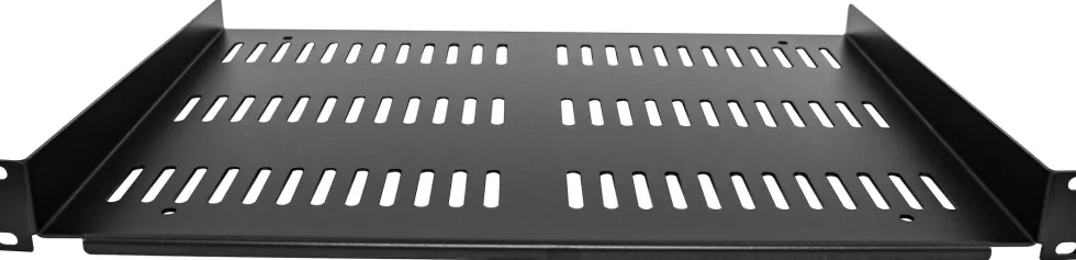 StarTech.com 1U-serverrackhylla - Universellt ventilerat