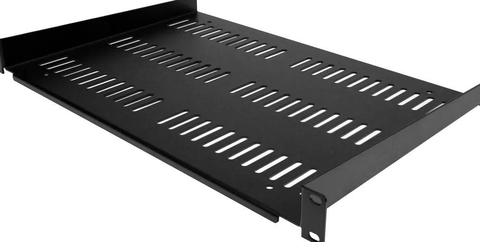StarTech.com 1U-serverrackhylla - Universellt ventilerat