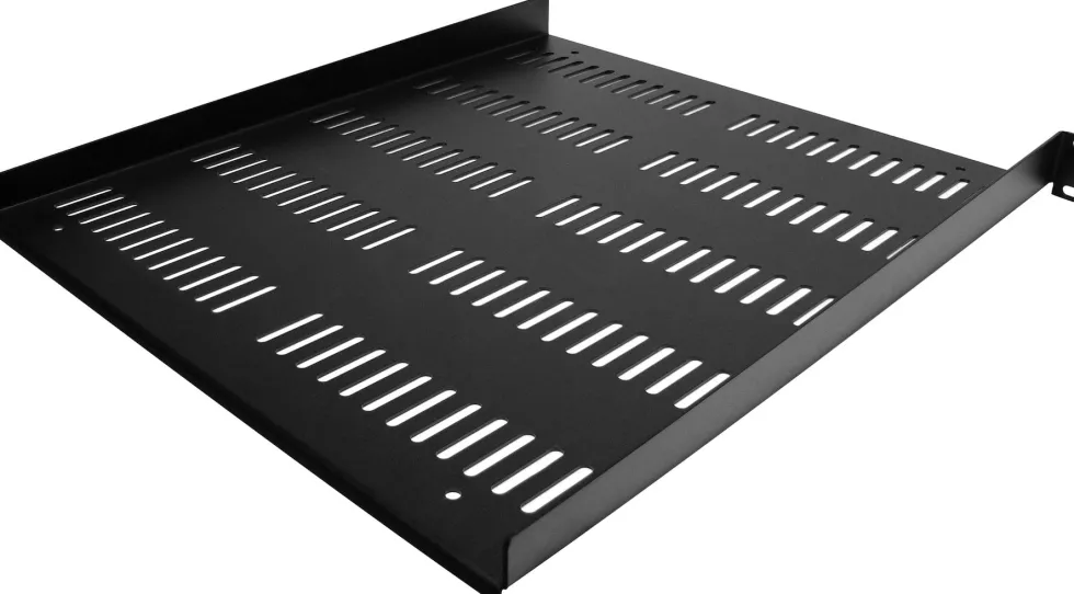 StarTech.com 1U-serverrackhylla - Universellt ventilerat