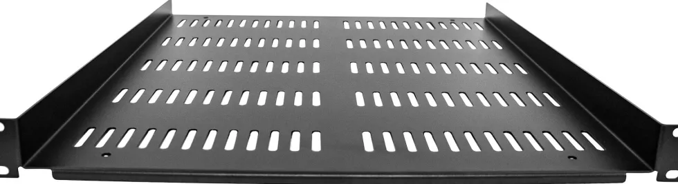 StarTech.com 1U-serverrackhylla - Universellt ventilerat