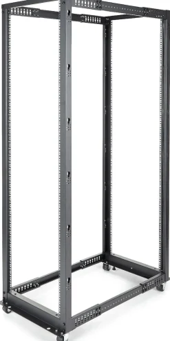 StarTech.com 42U 19-tums öppet serverrack - 4 stolpar justerbart