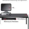 StarTech.com 4U Wall Mount Patch Panel Bracket - 19 inch Steel