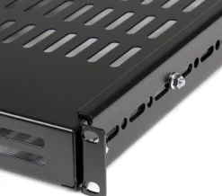 StarTech.com Ventilerad rackmonteringshylla med justerbart